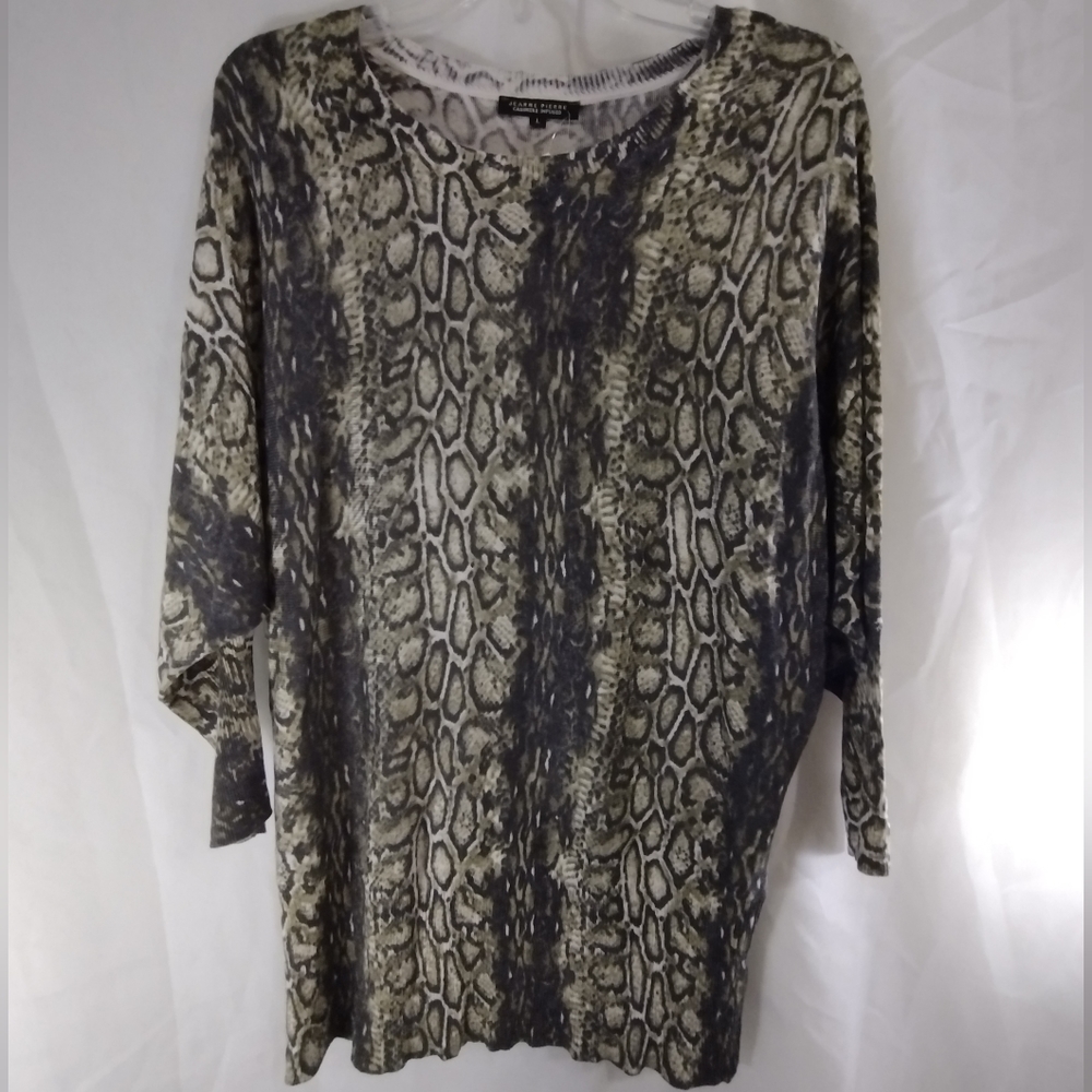 JEANNE PIERRE Cashmere Infused Sweater
